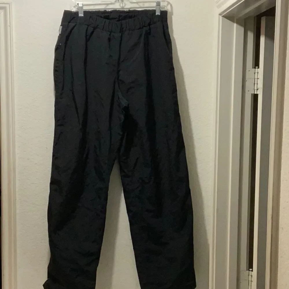 Columbia black packable ski snow pants